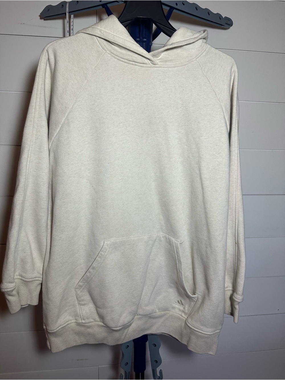 #159 Cream Pullover Hoodie Sweatshirt